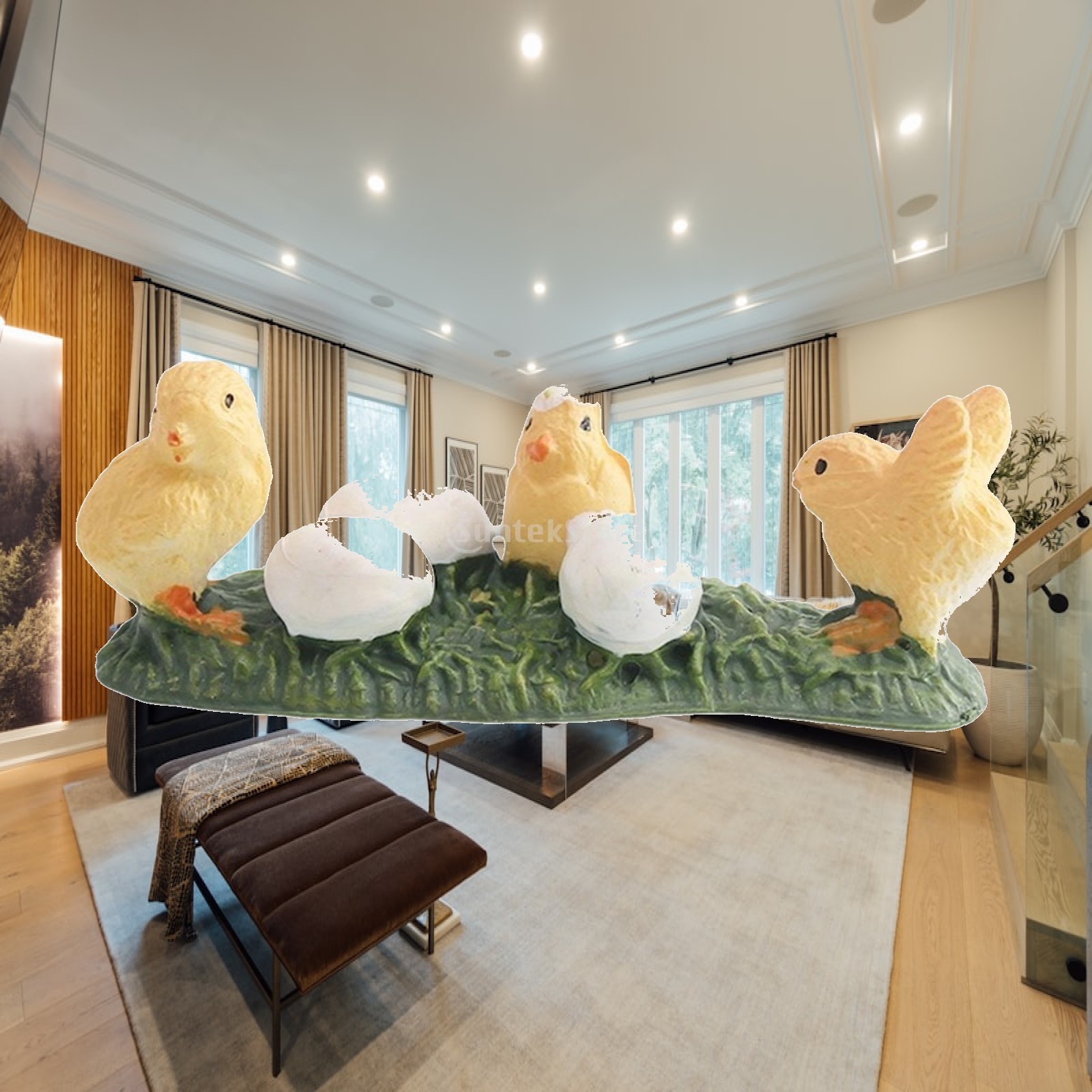 Home Decor Duck - Figuras de Patos, Estatuas de Animales
