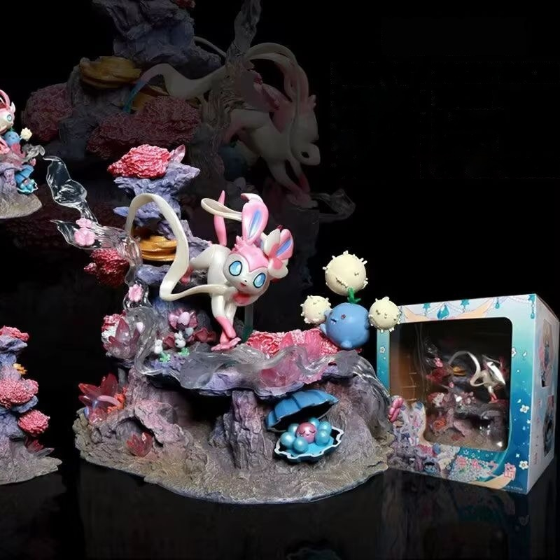 Home Decor Collection - Figura GK de Sylveon, Shroomish y