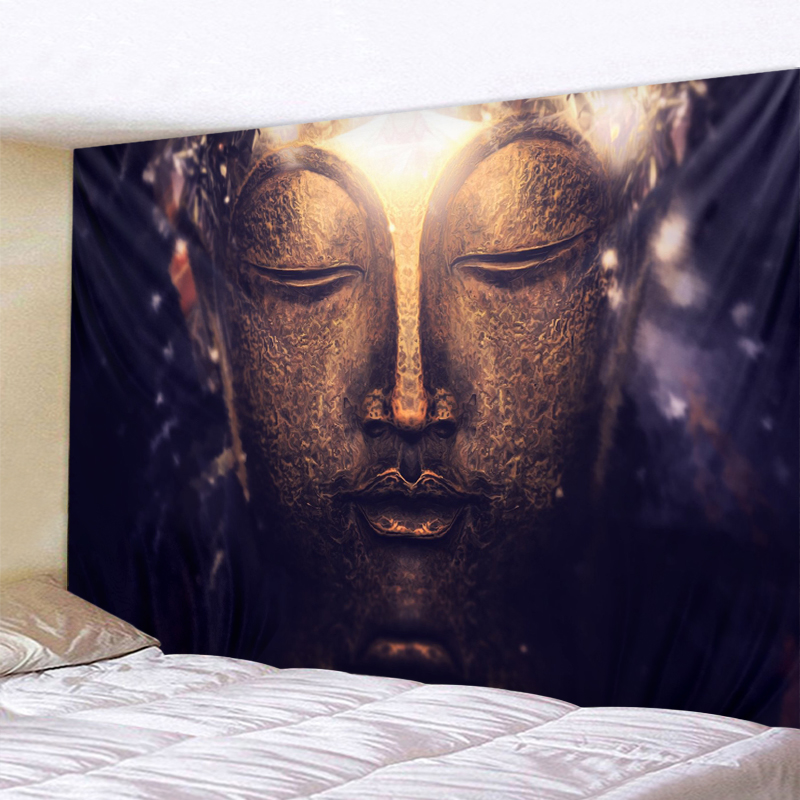 Home Decor Yoga - Tapiz Decorativo Mandala de Buda Hindú