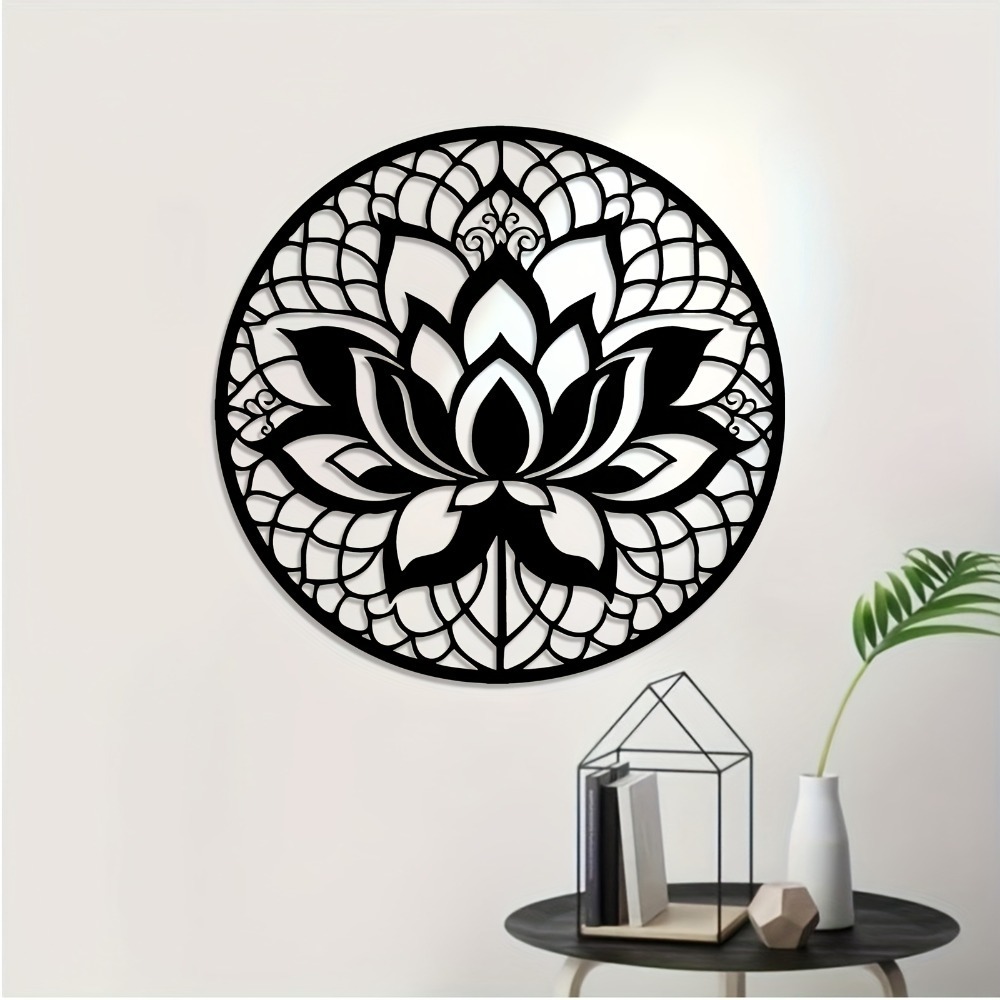 Home Decor Wall Panels - Arte Metálico de Pared Lumiho, Flor