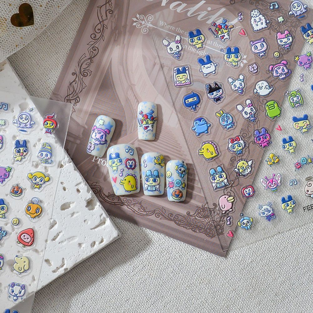 Home Decor Sticker - Pegatinas de Uñas con Relieve 3D