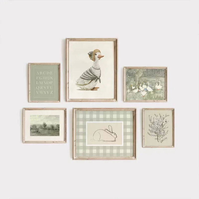 Home Decor Duck - Póster de pared de galería de