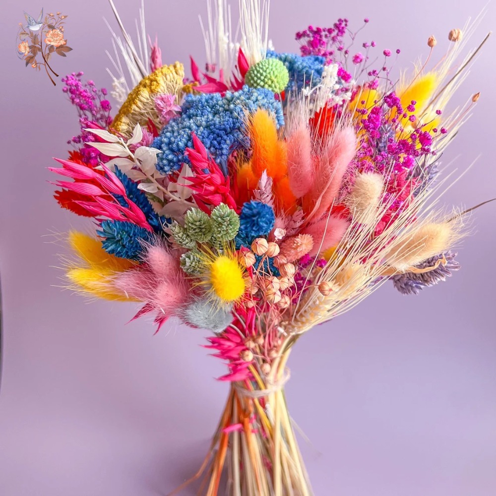 Dried Flower Bouquet - Ramo de boda de flores secas