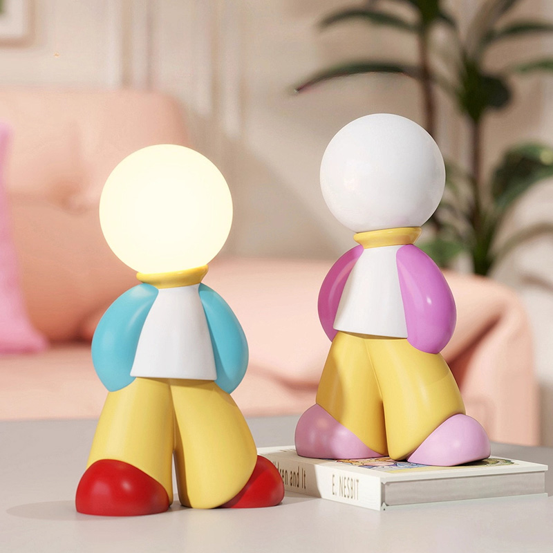 Home Decor Dopamine - Estatua de personaje creativo de dopamina,