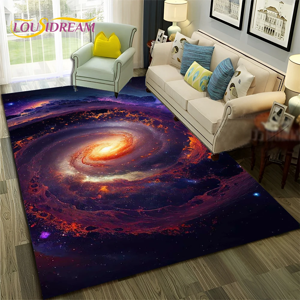 Home Decor Online Free - Alfombra espacial del universo 3D de