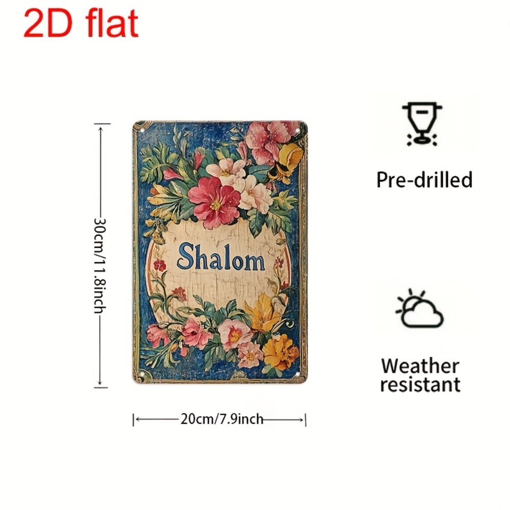 Home Decor Garden - CIFBUY Arte de pared de aluminio