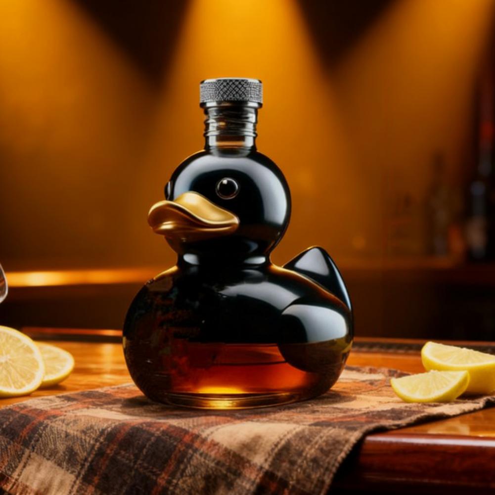 Home Decor Duck - Matraz caprichoso en forma de pato,