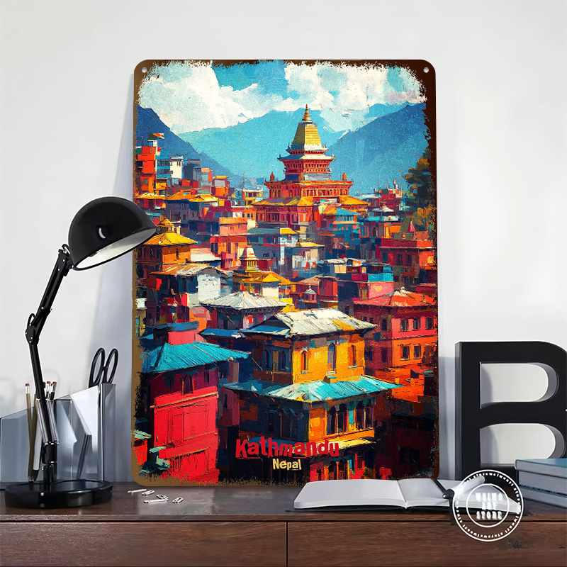 Póster con Textura Impresa en  - Home Decor Kathmandu reseña y precio