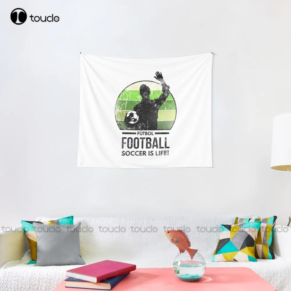Nuevo tapiz de fútbol de fútbo - Review Home Decor reseña y precio