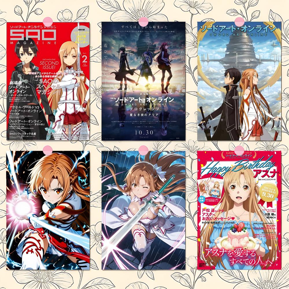 Póster de Y-Yuuki A-Asuna S-Sw - Home Decor Online Free reseña y precio