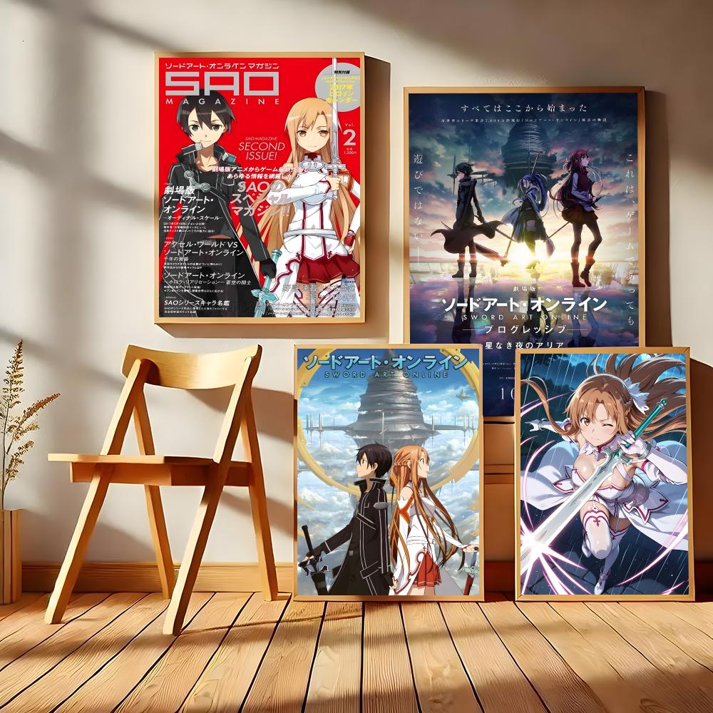 Póster de Y-Yuuki A-Asuna S-Sw - Home Decor Online Free reseña y precio