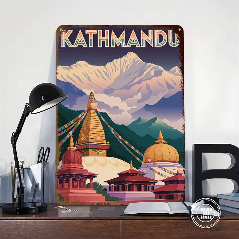 Póster de metal personalizado  - Home Decor Kathmandu reseña y precio