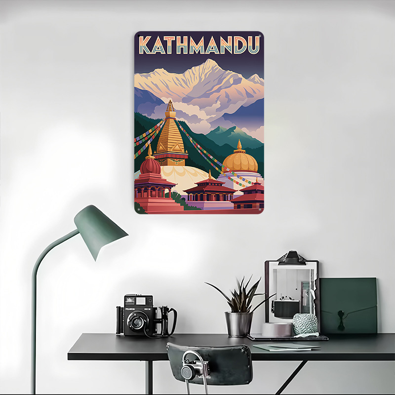 Póster de metal personalizado  - Home Decor Kathmandu reseña y precio
