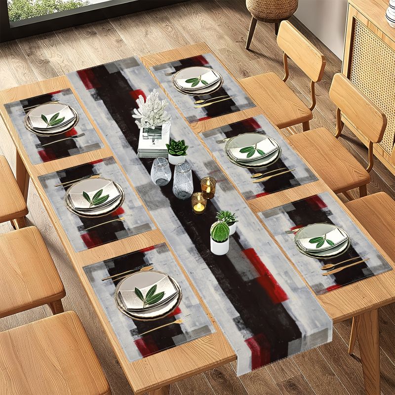 Juego de Manteles Individuales - Linen Table Runner reseña y precio