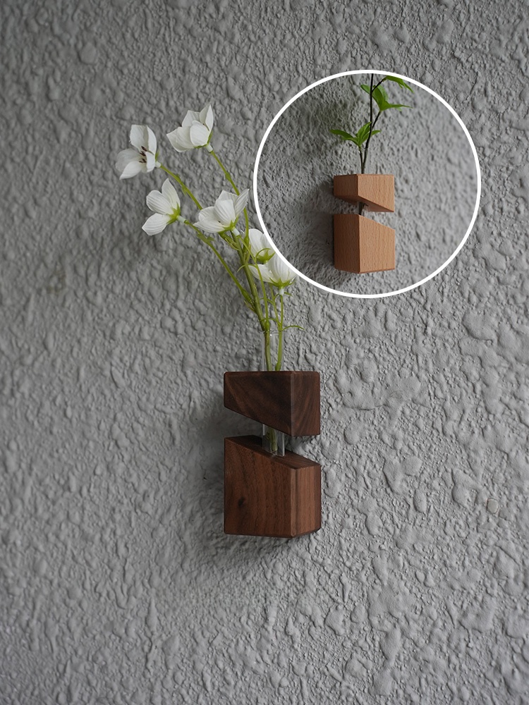 Jarrón de Vidrio Geométrico de - Glass Vase Nordic reseña y precio