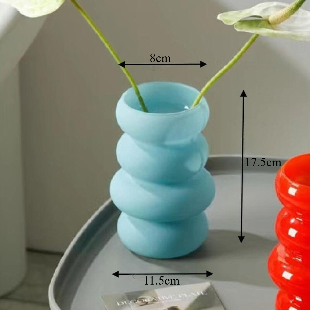 Florero de cristal minimalista - Glass Vase Nordic reseña y precio