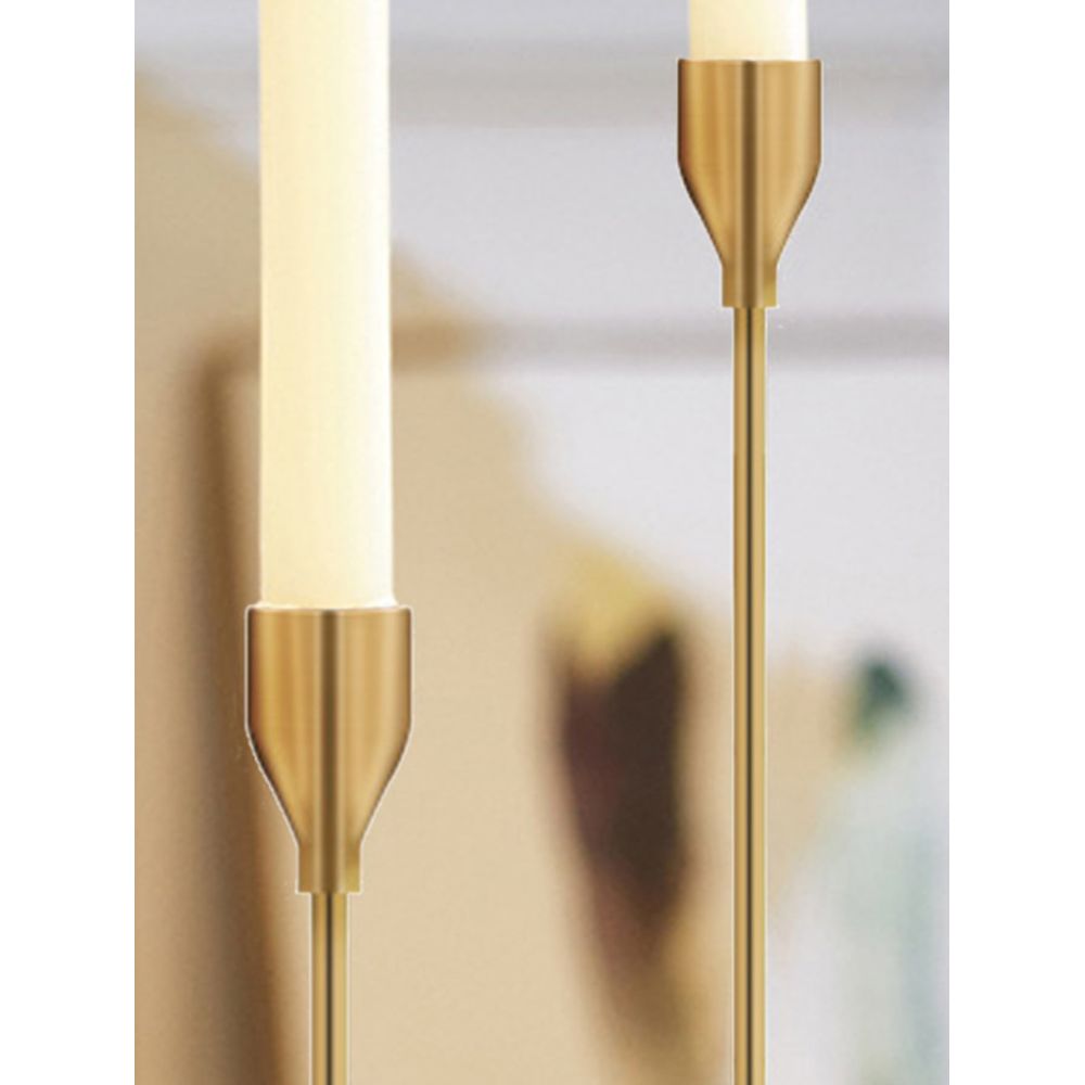 Juego de 3 candelabros de cobr - Home Decor Luxury reseña y precio