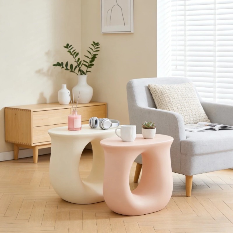 Mesa de Centro en Forma de U,  - Home Decor Dopamine reseña y precio