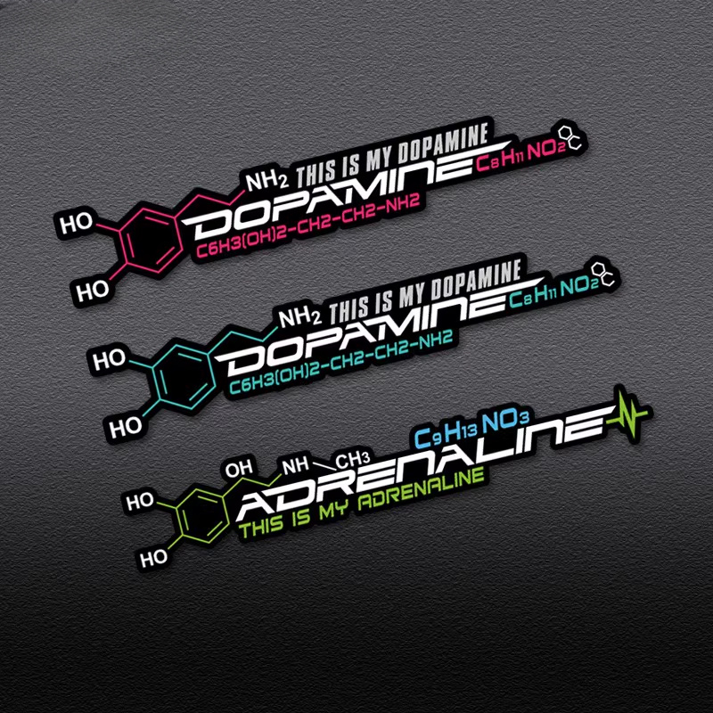 Pegatinas moleculares de dopam - Home Decor Dopamine reseña y precio