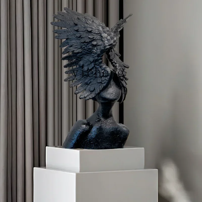 Adorno de ángel con alas de ar - Home Decor Garden reseña y precio
