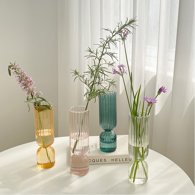 Jarrón de vidrio nórdico peque - Glass Vase Nordic reseña y precio