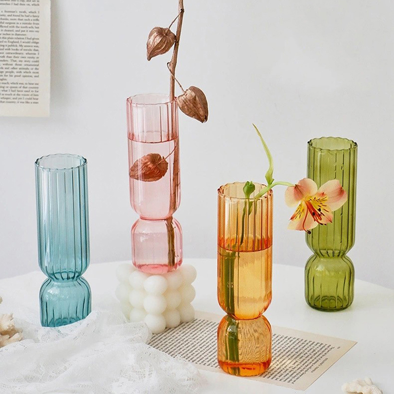 Jarrón de vidrio nórdico peque - Glass Vase Nordic reseña y precio