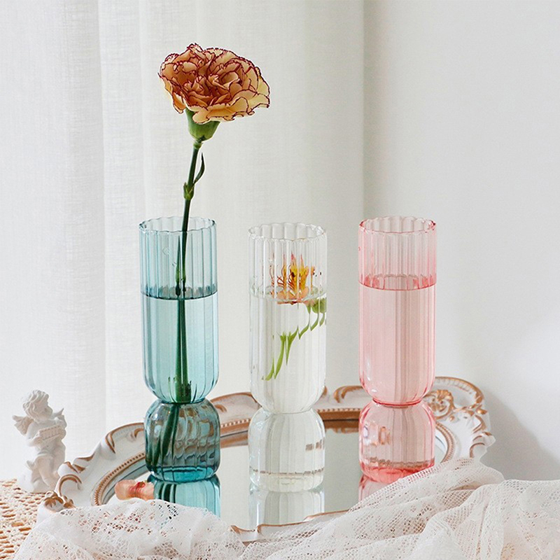 Jarrón de vidrio nórdico peque - Glass Vase Nordic reseña y precio