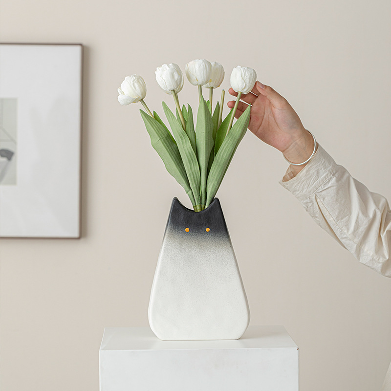 Jarrón de Cerámica con Forma d - Glass Vase Nordic reseña y precio