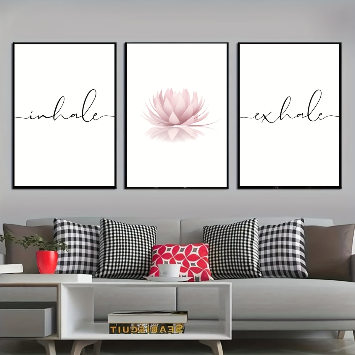 Juego de 3 Pósters de Lienzo A - Home Decor Yoga reseña y precio