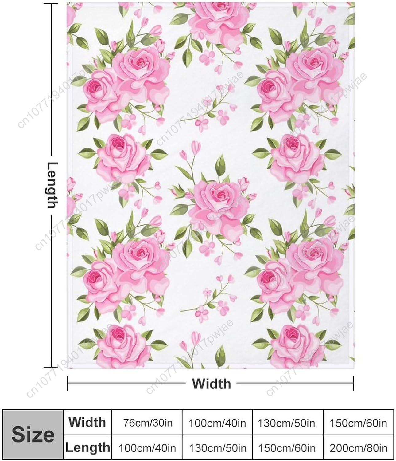 Manta de flores rosas, decorac - Home Decor Luxury reseña y precio