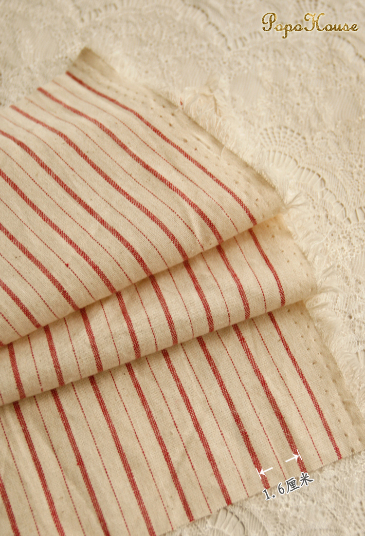 Tela de algodón tejida a rayas - Linen Table Runner reseña y precio