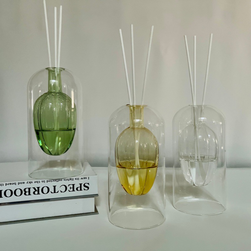 Botella difusora de vidrio de  - Glass Vase Nordic reseña y precio