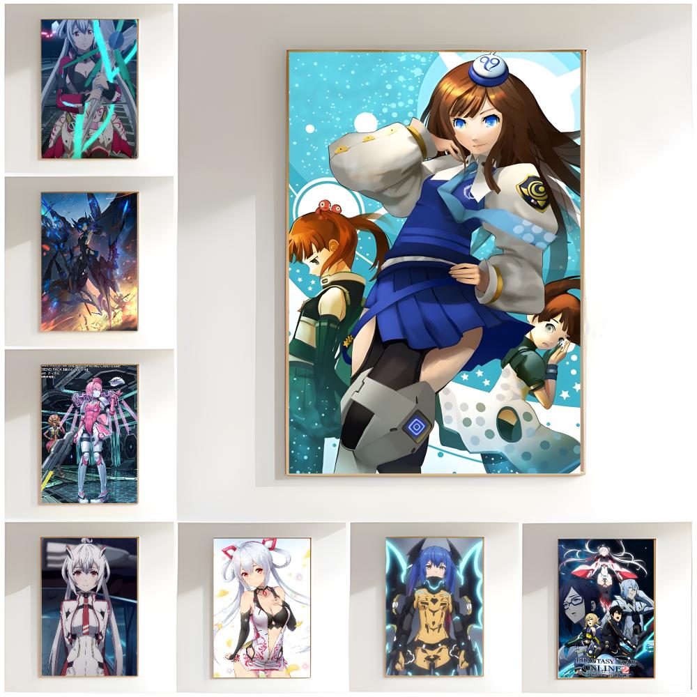 Póster de anime del juego p-Ph - Home Decor Online Free reseña y precio
