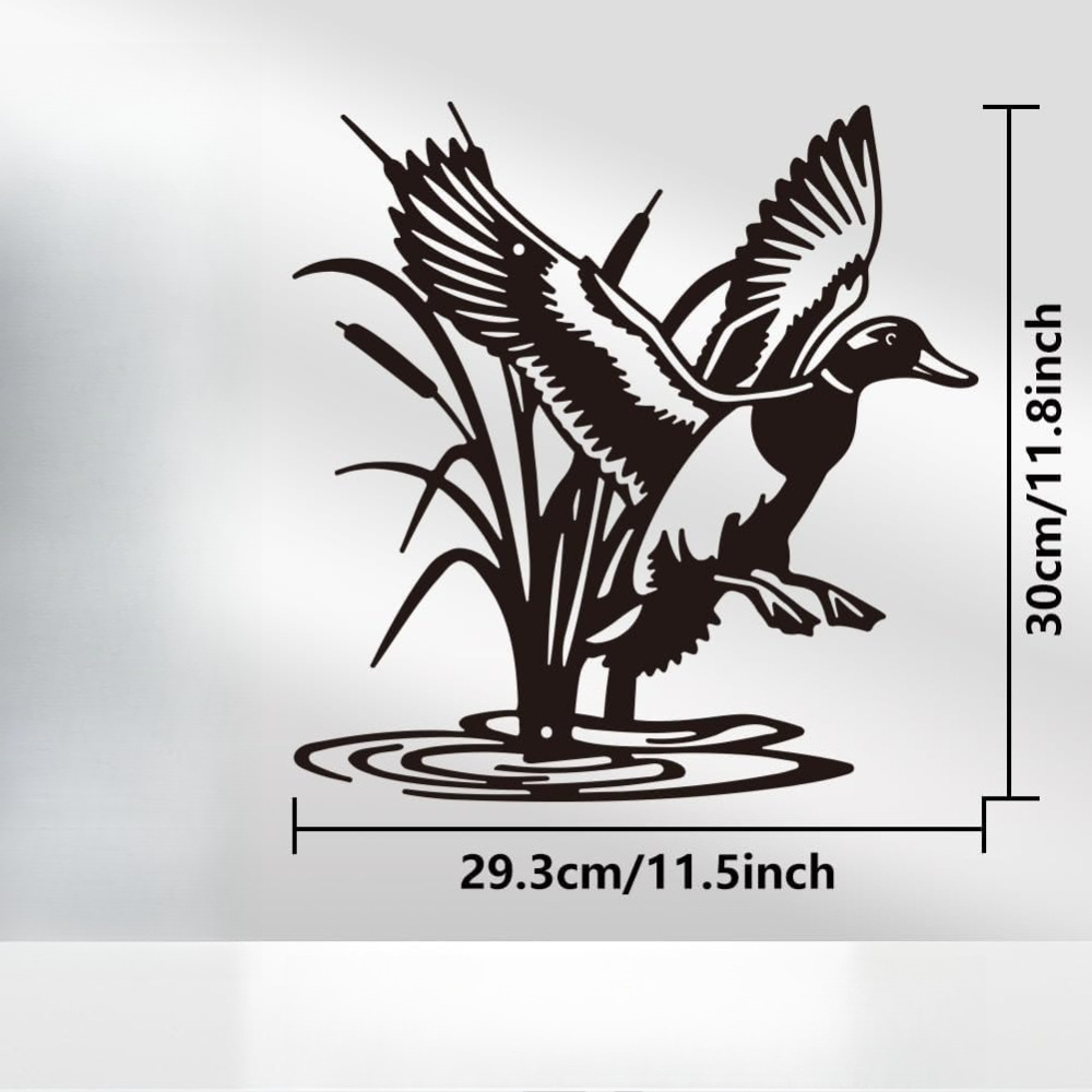 CIFBUY Arte de Pared de Metal  - Home Decor Duck reseña y precio