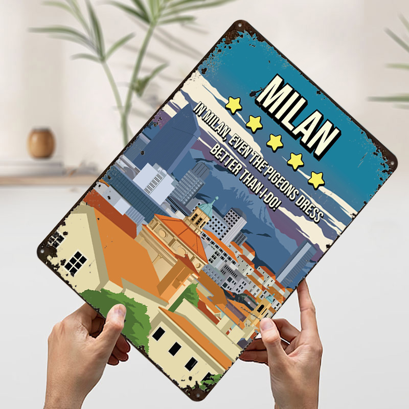 Milan Funny Review - Póster de - Review Home Decor reseña y precio