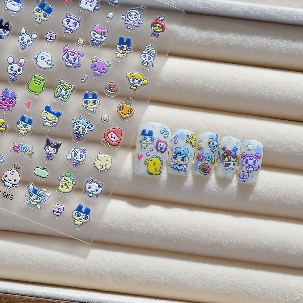 Pegatinas de Uñas con Relieve  - Home Decor Sticker reseña y precio