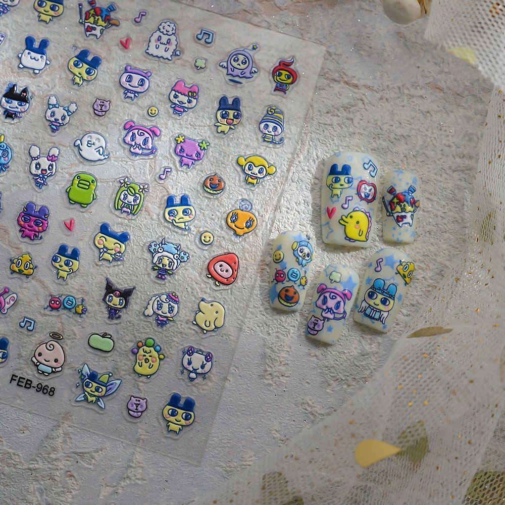 Pegatinas de Uñas con Relieve  - Home Decor Sticker reseña y precio