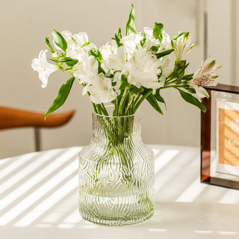 Florero nórdico de lujo para s - Glass Vase Nordic reseña y precio