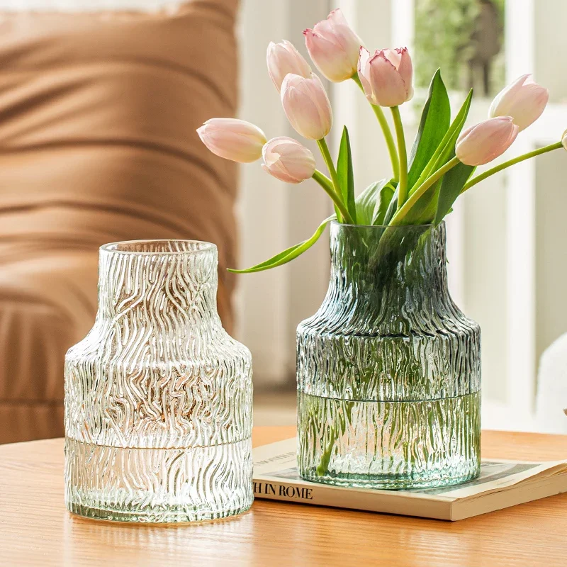 Florero nórdico de lujo para s - Glass Vase Nordic reseña y precio