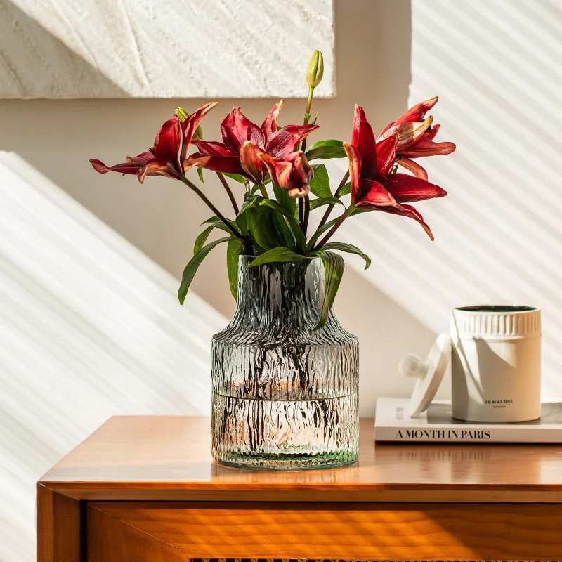 Florero nórdico de lujo para s - Glass Vase Nordic reseña y precio