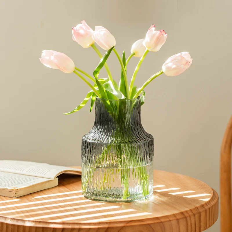 Florero nórdico de lujo para s - Glass Vase Nordic reseña y precio