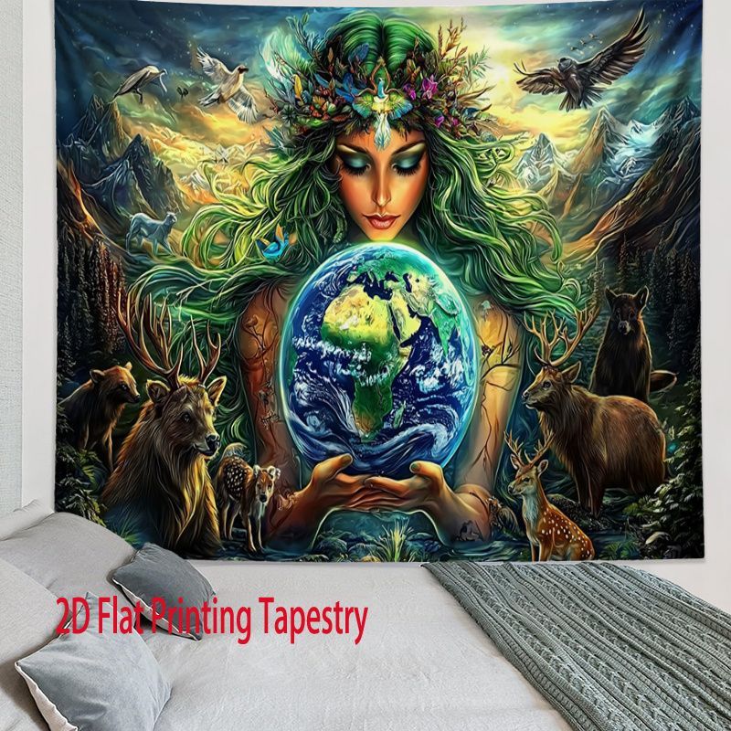 VIKAMA Tapiz Mágico de Fantasí - Home Decor Yoga reseña y precio