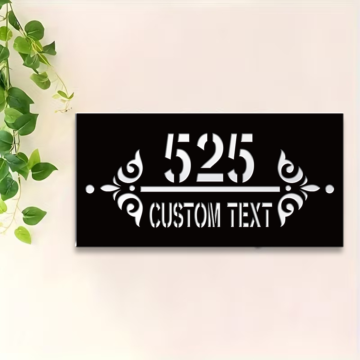 1 Pieza de Placa de Acrílico P - Home Decor Garden reseña y precio