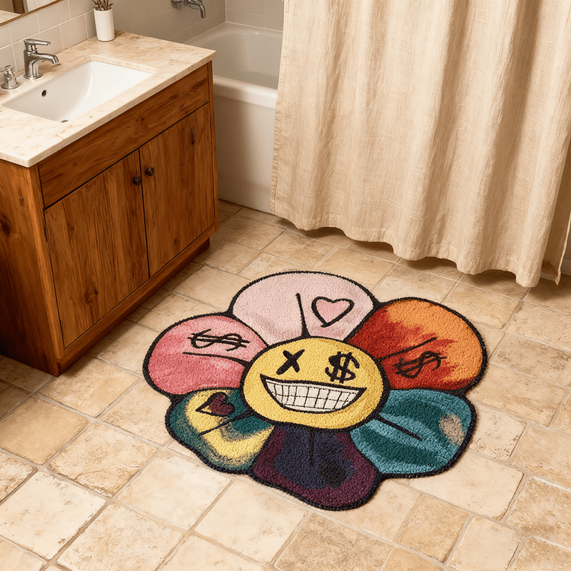VIKAMA Color Dopamine Alfombra - Home Decor Dopamine reseña y precio