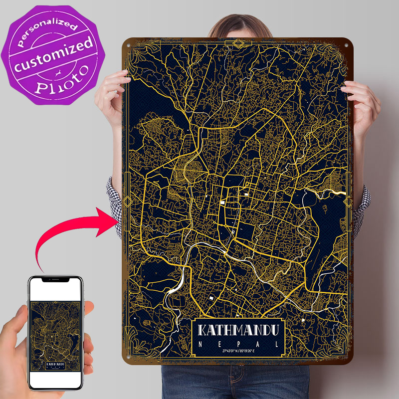Mapa de la ciudad de Kathmandu - Home Decor Kathmandu reseña y precio