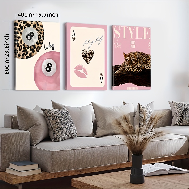3 piezas de impresiones artíst - Home Decor Luxury reseña y precio