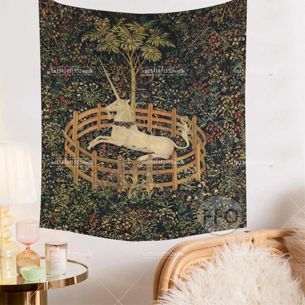 Tapiz de pared de Unicornio en - Home Decor Yoga reseña y precio
