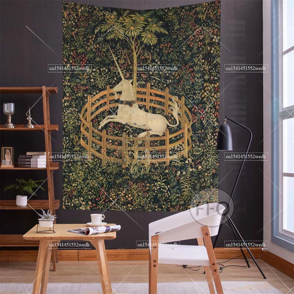 Tapiz de pared de Unicornio en - Home Decor Yoga reseña y precio