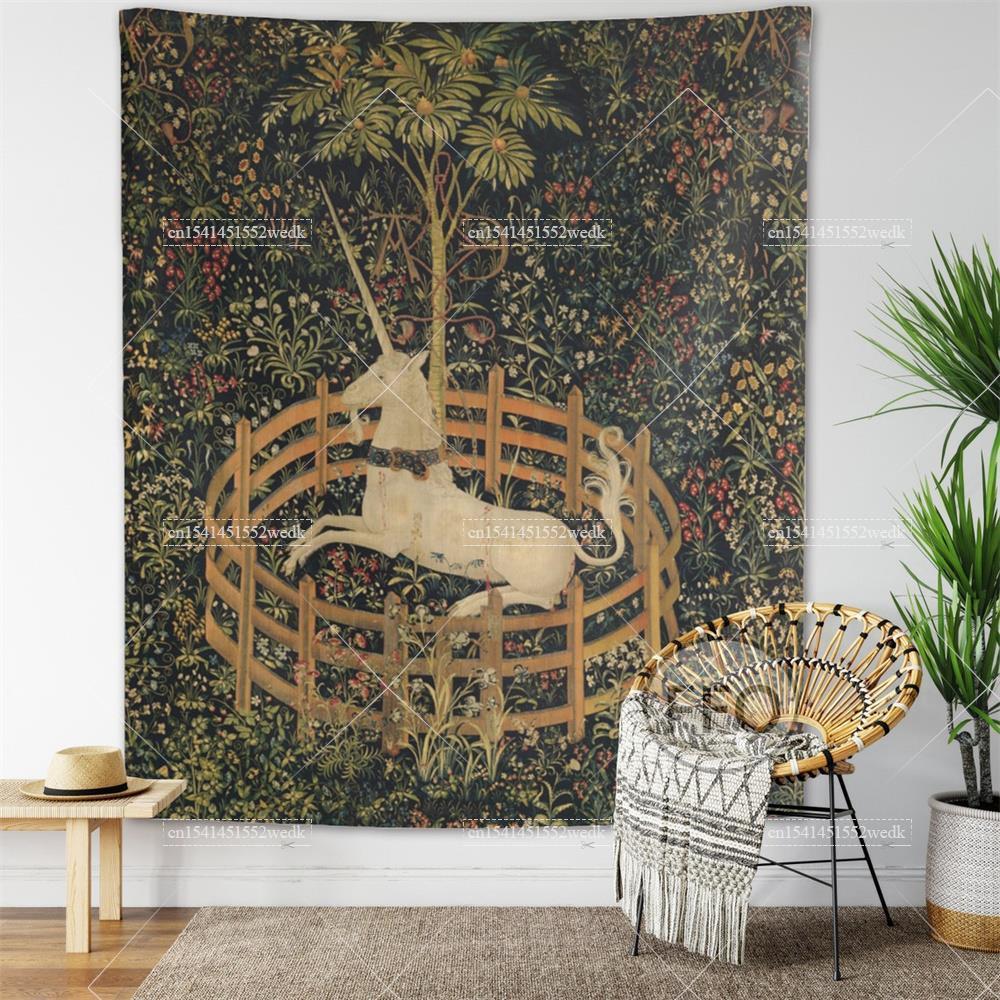 Tapiz de pared de Unicornio en - Home Decor Yoga reseña y precio