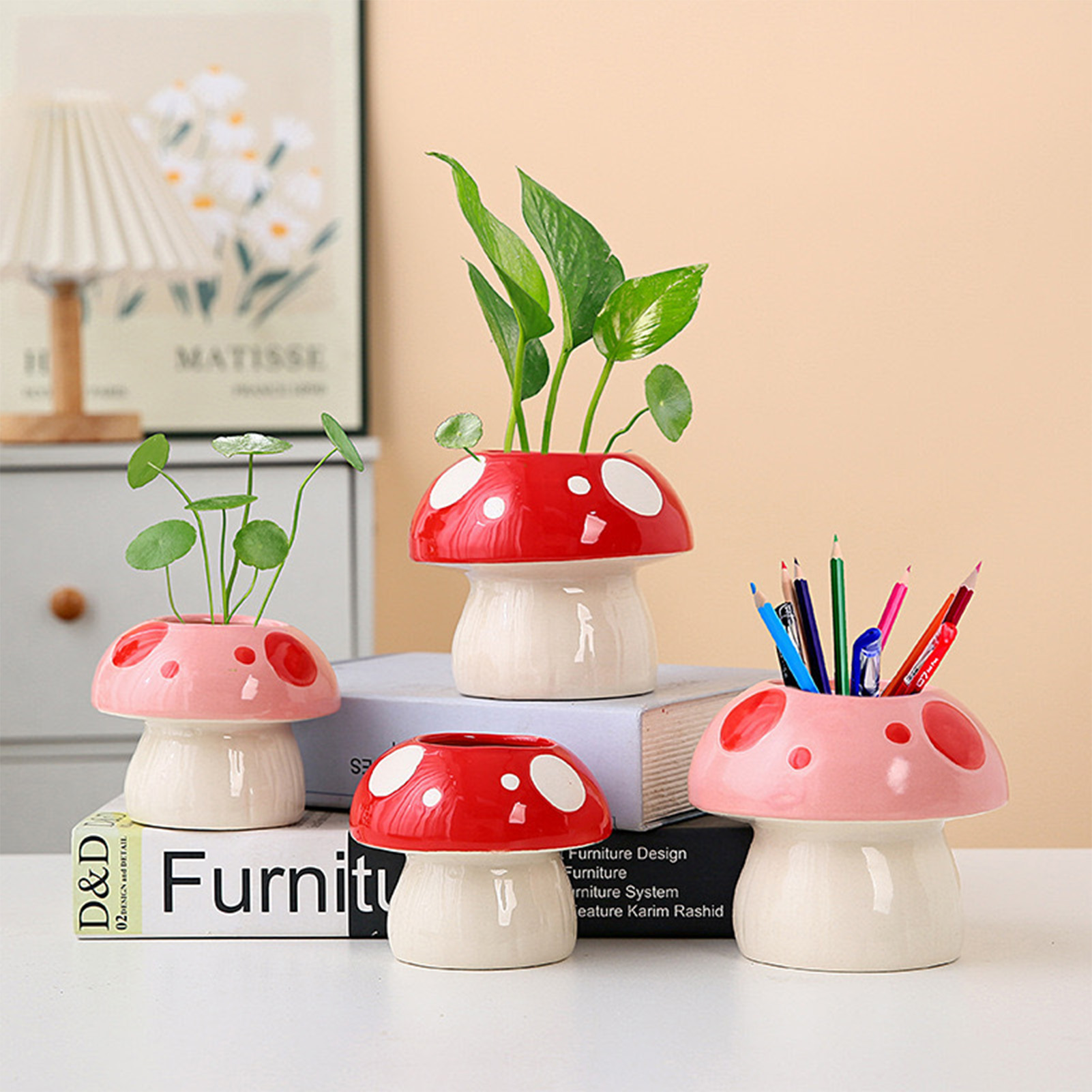 Florero de cerámica creativo,  - Home Decor Dopamine reseña y precio